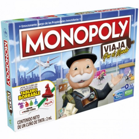 HASBRO MONOPOLY VIAJA POR EL MUNDO