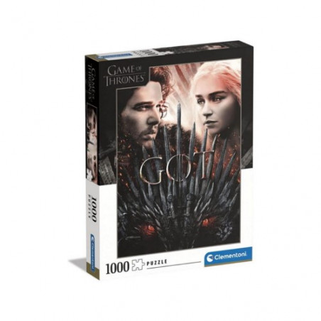 PUZLE 1000 JUEGO DE TRONOS JON & DAENERYS