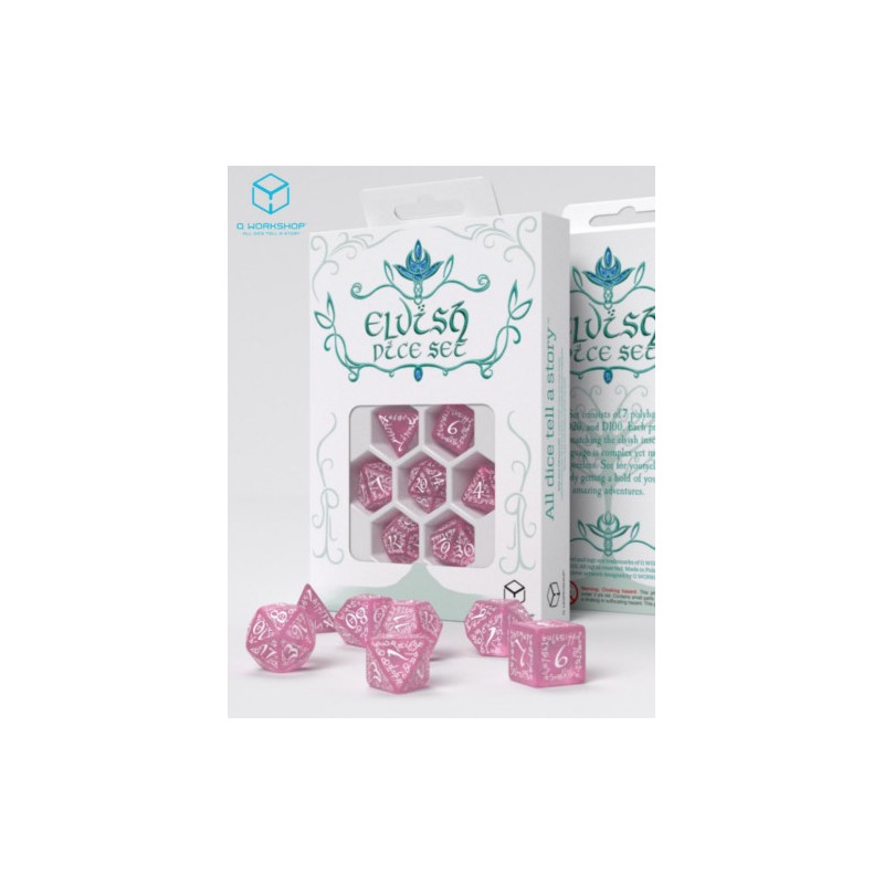 QW CAJA DADOS SET ELVISH SHIMMERING PINK (7)