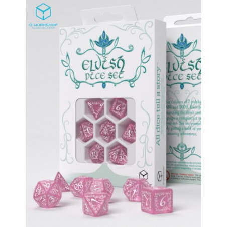 QW CAJA DADOS SET ELVISH SHIMMERING PINK (7)