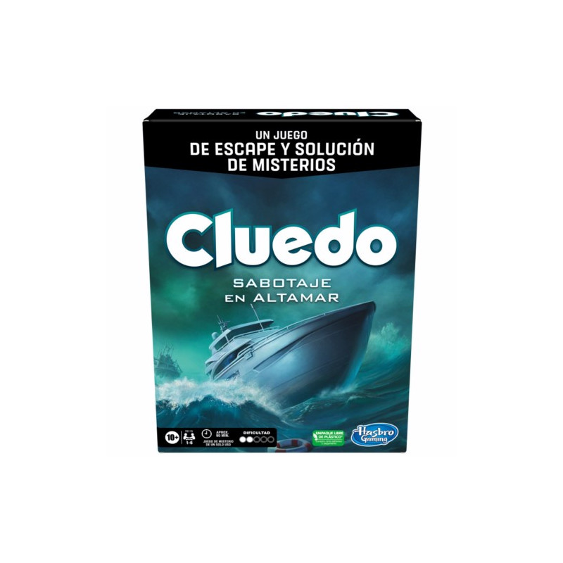 HASBRO CLUEDO ESCAPE: SABOTAJE EN ALTA MAR