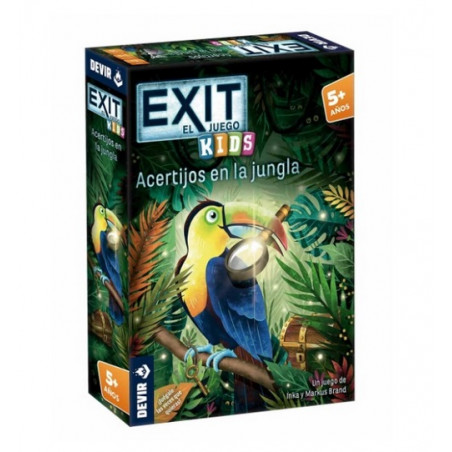 EXIT KIDS: ACERTIJOS EN LA JUNGLA