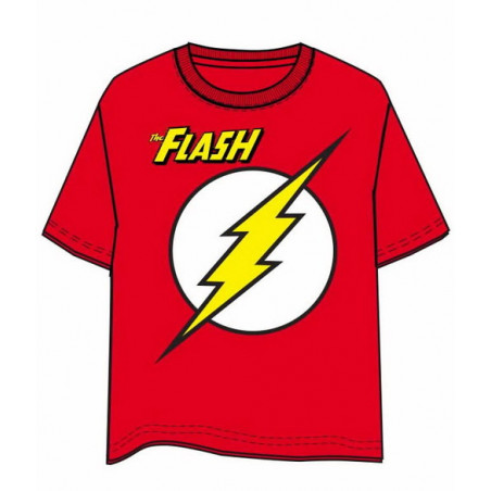 CAMISETA THE FLASH LOGO S