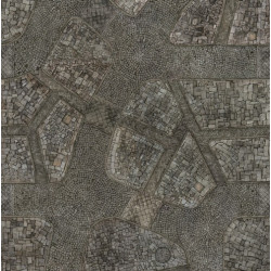 TAPETE KRAKEN COBBLESTONE CITY 121 X 121 CM