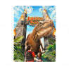 CUADRO MADERA 3D JURASSIC PARK REX 30 X 40