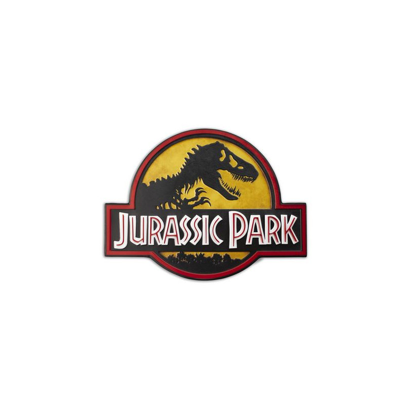 JURASSIC PARK CARTEL METALICO LOGO