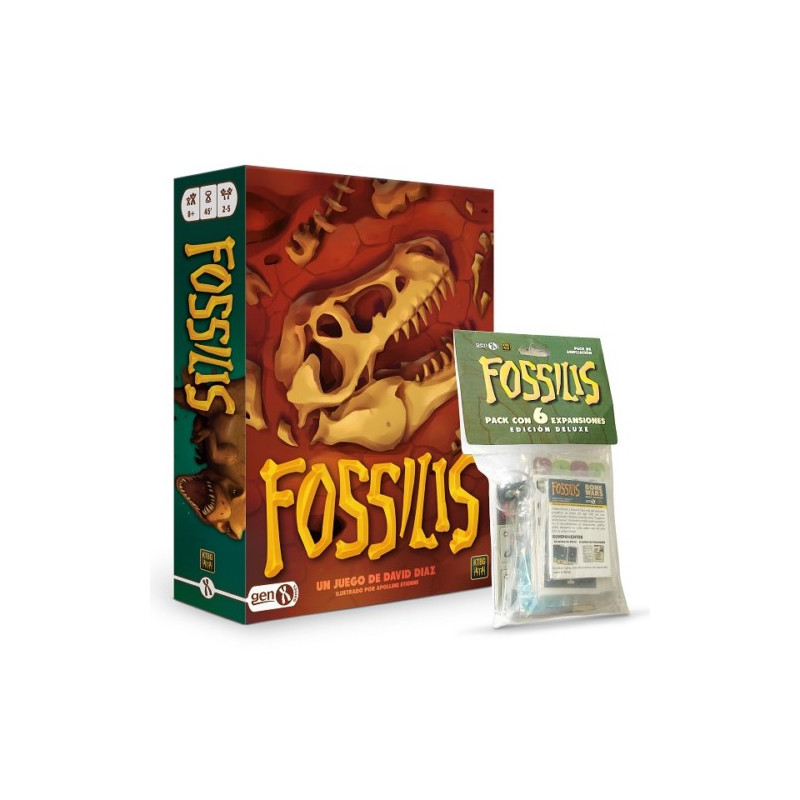 FOSSILIS PACK BASE + 6 EXPANSIONES