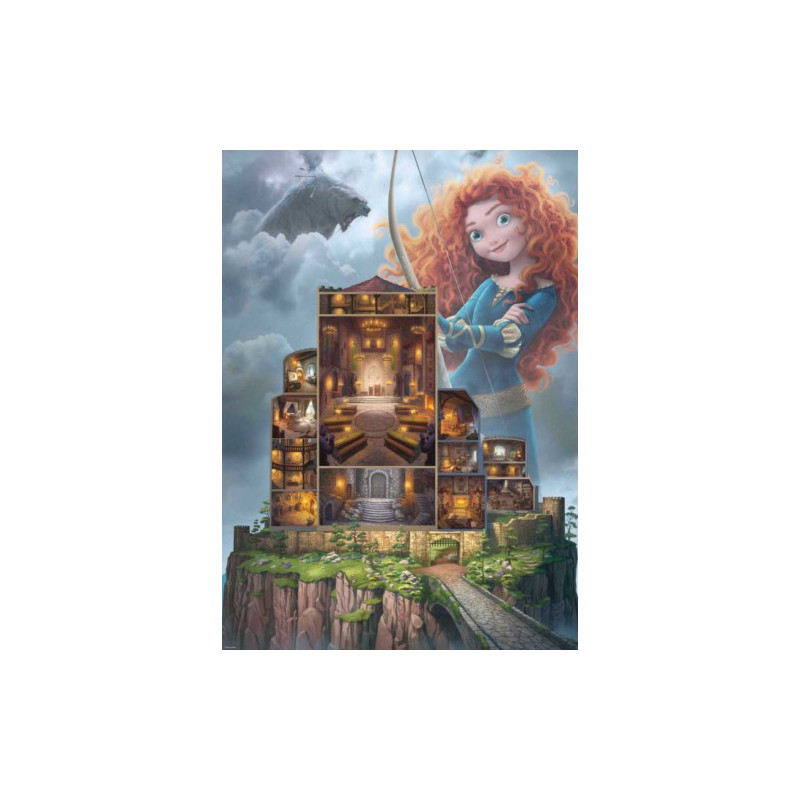 PUZLE 1000 DISNEY MERIDA CASTILLOS