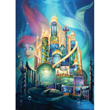 PUZLE 1000 DISNEY ARIEL CASTILLOS