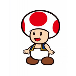 COJIN 3D MARIO TOAD