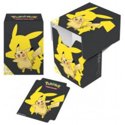 UP DECKBOX POKEMON PIKACHU BLACK