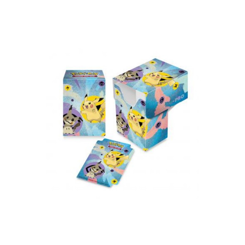 UP DECKBOX POKEMON PIKACHU Y MIMIKYU