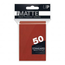 UP FUNDA PRO MATTE RED (50)