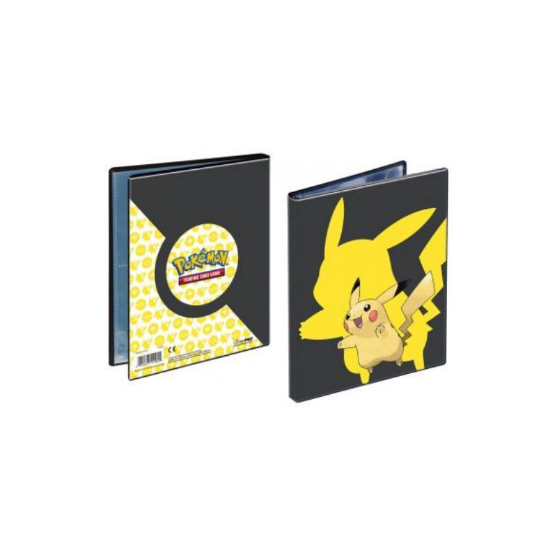 UP PORTAFOLIO 4 BOLSILLOS POKEMON PIKACHU BLACK