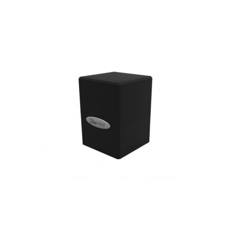 UP DECKBOX SATIN CUBE BLACK