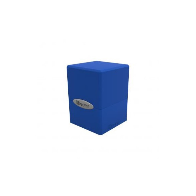 UP DECKBOX SATIN CUBE BLUE