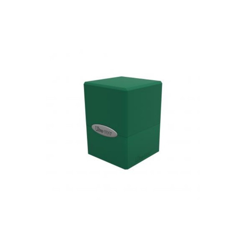 UP DECKBOX SATIN CUBE GREEN