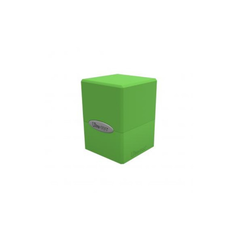 UP DECKBOX SATIN CUBE LIME GREEN