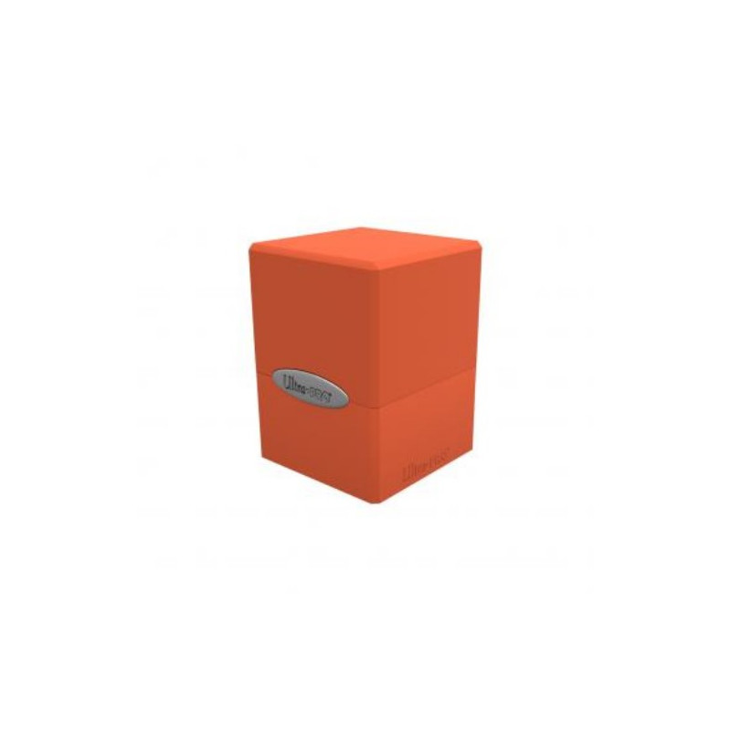 UP DECKBOX SATIN CUBE ORANGE