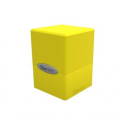 UP DECKBOX SATIN CUBE YELLOW