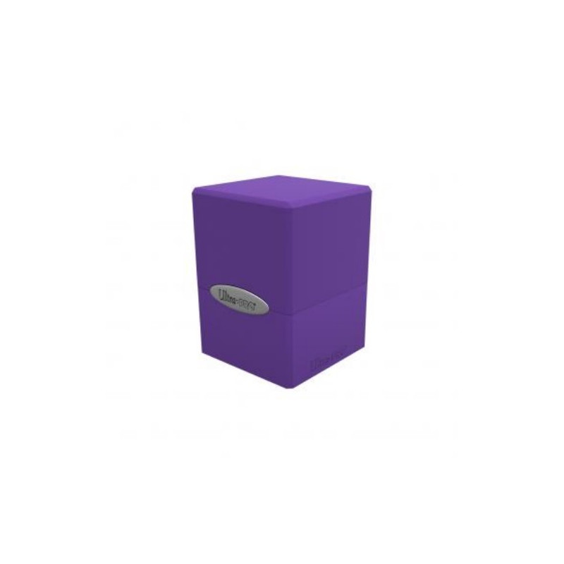 UP DECKBOX SATIN CUBE PURPLE