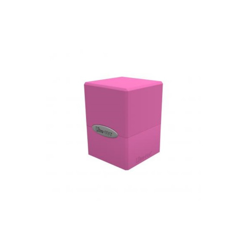 UP DECKBOX SATIN CUBE PINK