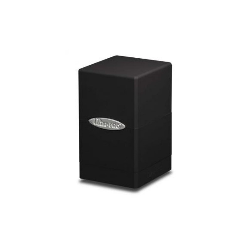 UP DECKBOX SATIN TOWER BLACK