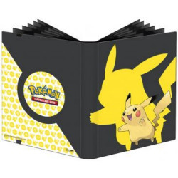 UP PORTAFOLIO 9 BOLSILLOS POKEMON PIKACHU BLACK