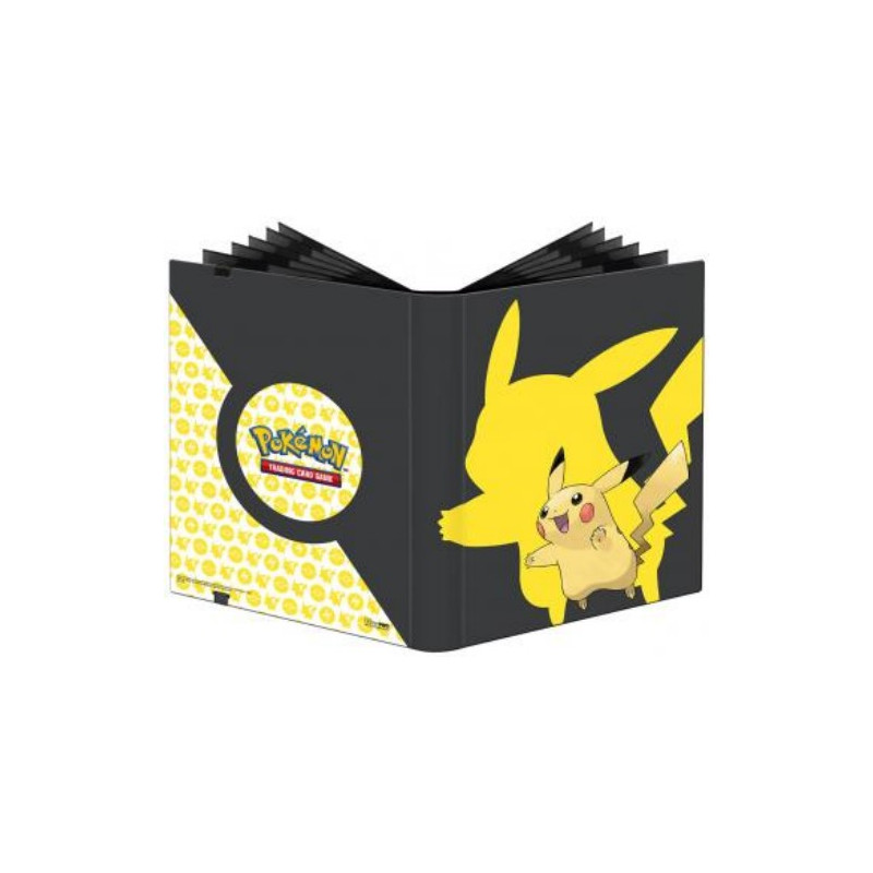 UP PORTAFOLIO 9 BOLSILLOS POKEMON PIKACHU BLACK