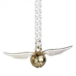 COLGANTE PLATA HARRY POTTER SNITCH DORADA