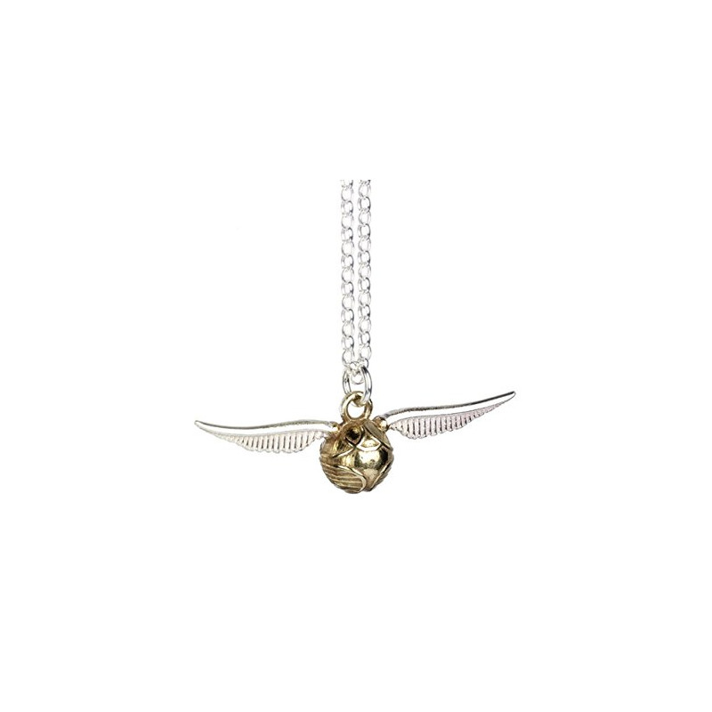 COLGANTE PLATA HARRY POTTER SNITCH DORADA