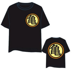 CAMISETA NEGRA DRAGON BALL KAMEHOUSE S