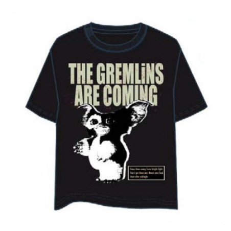 CAMISETA GREMLINS COMING L