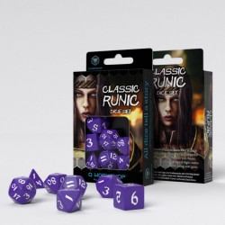 QW CAJA DADOS RUNIC PURPURA...