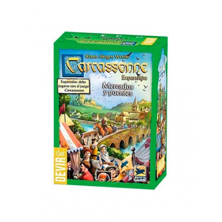 CARCASSONNE: MERCADOS Y PUENTES