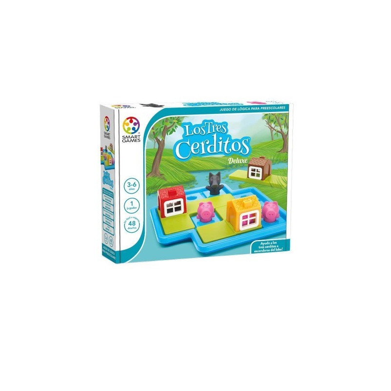 SMART GAMES: LOS TRES CERDITOS DELUXE