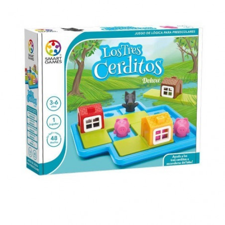 SMART GAMES: LOS TRES CERDITOS DELUXE