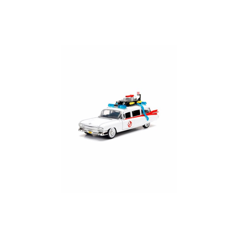 COCHE METAL CAZAFANTASMAS ECTO 1 ESCALA 1:24 7 CM