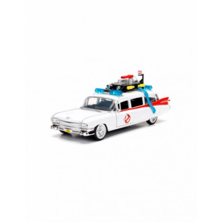 COCHE METAL CAZAFANTASMAS ECTO 1 ESCALA 1:24 7 CM