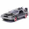 COCHE METAL REGRESO AL FUTURO 3 DELOREAN 1:24 17 CM